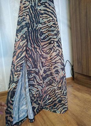 Сукня міді зебра  topshop6 фото