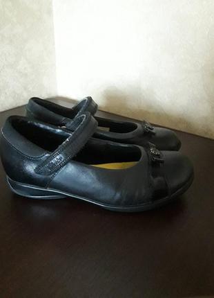 Кожаные туфли clarks2 фото