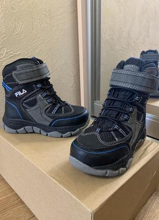 Зимние ботинки fila (оригинал!)