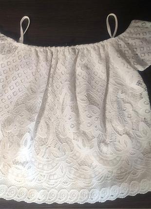 Кружевний топ / футболка
