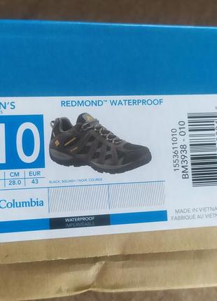 Фирменные кроссовки columbia redmond waterproof10 фото
