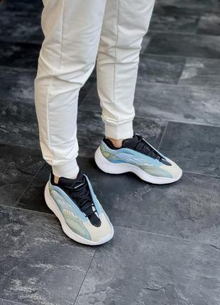 Чоловічі кросівки adidas yeezy boost 700 v3 azael blue чоловічі кросівки адідас5 фото