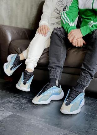 Чоловічі кросівки adidas yeezy boost 700 v3 azael blue чоловічі кросівки адідас7 фото