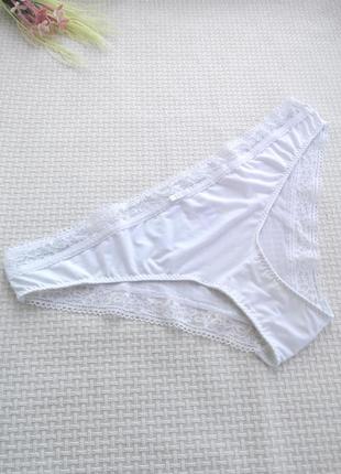 Белые трусики marks&spenser xl