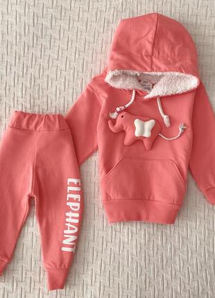 Костюм: кофтинка, штани, двунітка