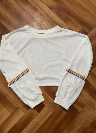 Кроп-топ з довгими рукавами