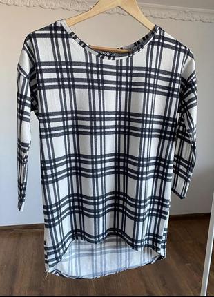 Кофта в клітинку