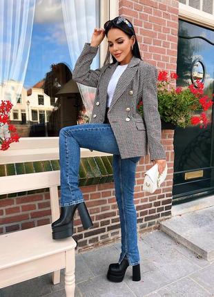 Піджак arestovich біло-чорний-червоний