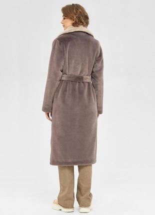 Шикарна жіноча зимова еко-шуба