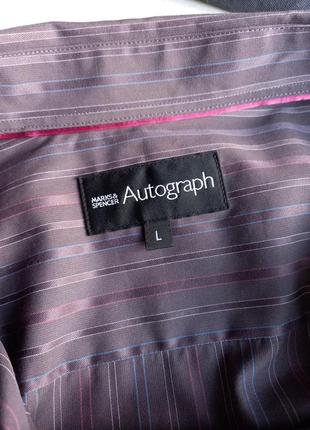 Сорочка "autograph "100% котон з " атласними полосками"2 фото