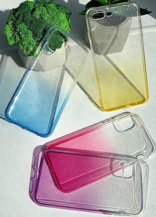 Чохол для iphone градієнт 💎crystal case gradient💎4 фото