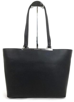 Сумка шкіряна dkny farrah leather tote bag r94awg12 оригінал