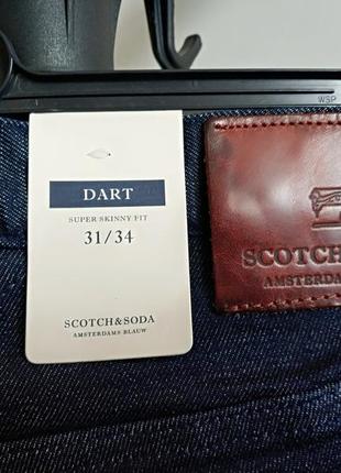 Мужские джинсы dart super skinny fit scotch&soda голландия оригинал3 фото