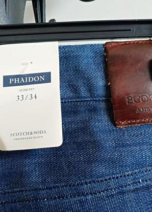 Мужские джинсы phaidon slim fit scotch&soda голландия оригинал5 фото