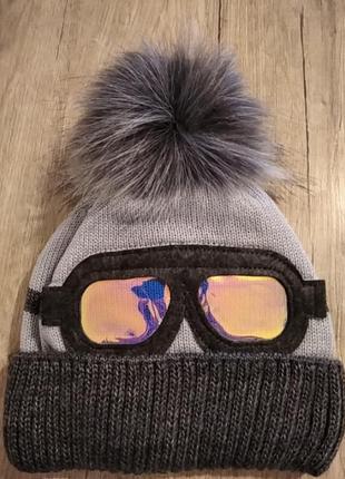 Шапочка для хлопчика🏔️❄️
