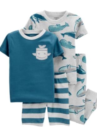 Комплект піжам carters котон піжама для хлопчика котон 3т, 4т, 5т