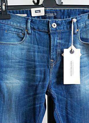 Мужские джинсы skim skinny fit scotch&soda голландия оригинал3 фото