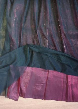 Платье ( атласный бордовый сарафан и черная сетка сверху)2 фото