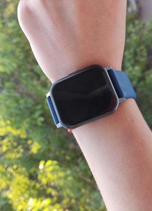 Смарт часы haylou smart watch 2+ремешок новый2 фото