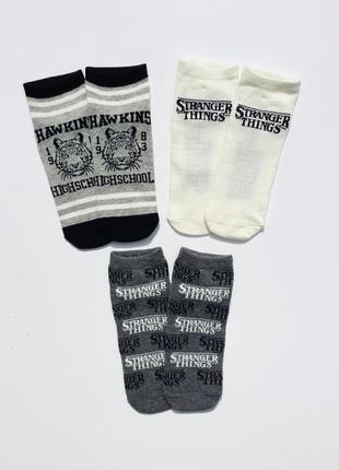 Шкарпетки жіночі низькі сліди stranger things оригінал примарк primark