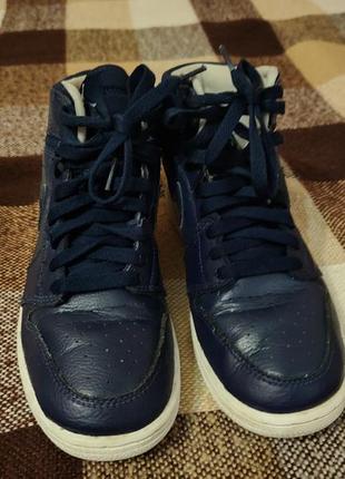 Кросівки air jordan 1 retro high gs 'midnight navy'3 фото