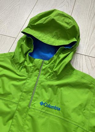 Жіноча легка штормова куртка columbia omni-tech size s2 фото