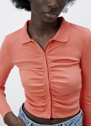 Топ кофта zara