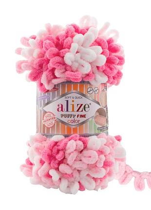 Пряжа alize puffy fine 833 638