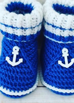 Пінетки для хлопчика. дуже ніжні та м'які.