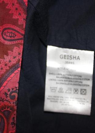 Сукня geisha jeans з бавовни2 фото