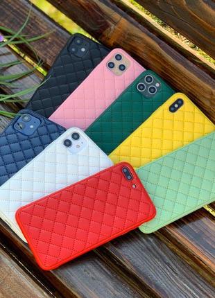 Чехол iphone quilted leather case1 фото