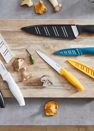 Кухонный нож поварской ernesto, поварской нож лезвие 20 см, нержавейка с керамическим прокрытием3 фото