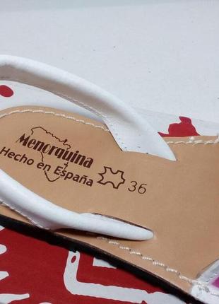 Женские брендовые летние кожаные сандалии, сабо с перфорацией, испания, оригинал4 фото