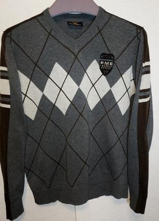 Pall mall american classic свитер тонкий cotton, размер м