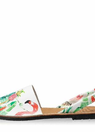 Удобные легкие женские сандалии менорки из натуральной кожи, испания9 фото