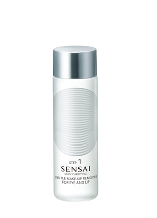 Sensai gentle make-up remover for eye & lip жидкость для снятия макияжа с глаз и губ 100 мл