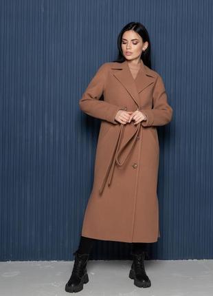 Шикарное женское брендовое длинное пальто торонто8 фото