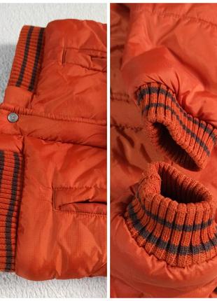Яркая оранжевая тёплая куртка в идеале.5 фото