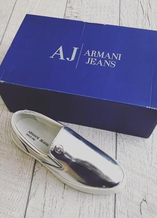 Слипоны armani ridged оригинал