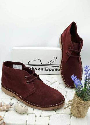 Качественные брендовые яркие замшевые ботинки digo digo испания, оригинал3 фото