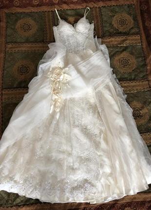 Волшебное свадебное платье1 фото