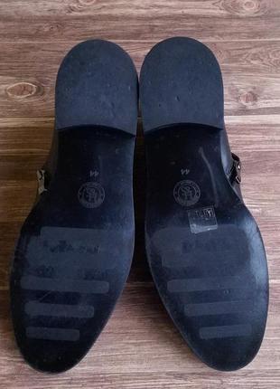 Ботинки брогированные hemsted &sons. размер 44. кожа. 10