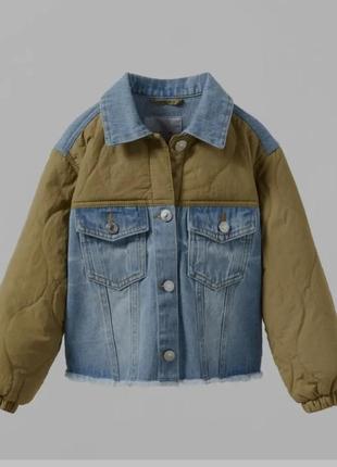Комюинированная курточка zara