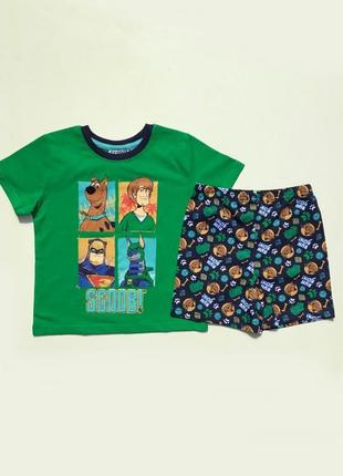 Трикотажна пижама для хлопчика оригінал примарк дисней скуби ду primark1 фото