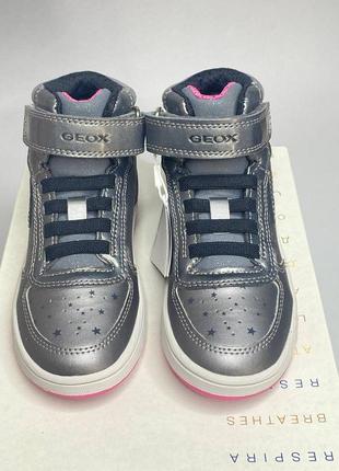 Детские ботинки, хайтопы geox maltin 23 24 р-р дитячі черевики хайтопи на дівчинку