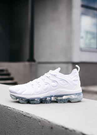 Чоловічі кросівки nike vapormax plus white 40-41-42-43-44-45