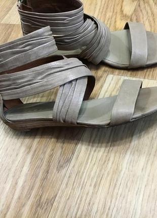 Босоножки сандалии женские varese 23.5см 23см натуральная кожа италия3 фото