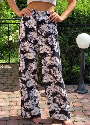 Кюлоти c тропічним принтом / пальмове листя / бренд dotti 💕