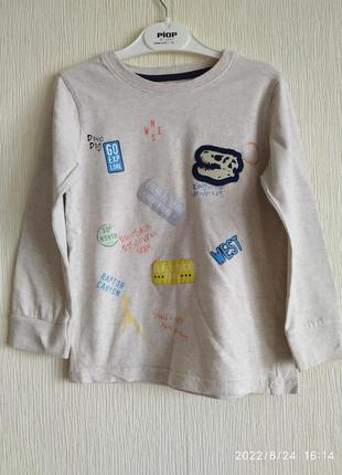 Фирменный реглан на мальчика на 4-5 лет