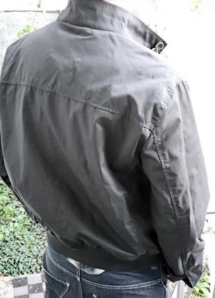 Бомбер куртка хлопок marks&spencer ветровка autograph collection деми курточка на замке original р.l7 фото